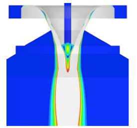 Subsonic velocity field